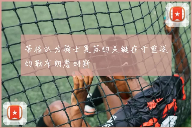 蒂格认为骑士复苏的关键在于重返的勒布朗詹姆斯
